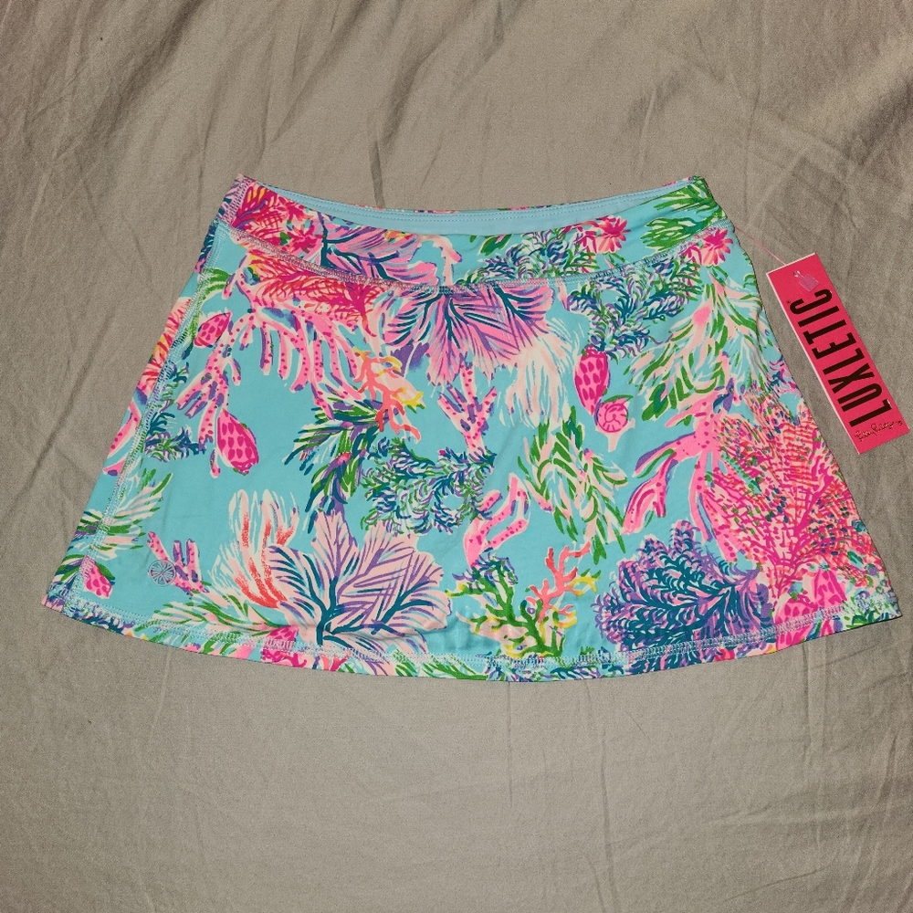 Lilly Pulitzer Girls Skort - Mini Aila Skort UPF 50 Size Large NWT